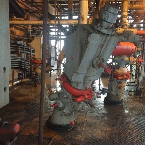 عملیات شرکت ژرف نفتون در دکل مورب در منطقه دریایی ابوذر