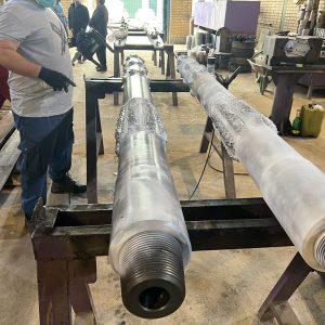 تست غیر مخرب قطعات ویپ استاک شرکت ژرف نفتون